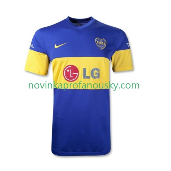 CA Boca Juniors Dres Retro Domácí Fotbalové Dresy pro Muže 2011 Krátký rukáv