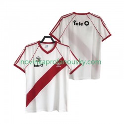 CA River Plate Dres 1986 Retro Domácí Fotbalové Dresy pro Muže Krátký rukáv