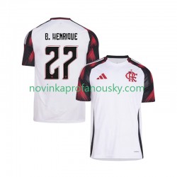CR Flamengo Dres Bruno Henrique 27 Venkovní Fotbalové Dresy pro Muže 2025-2026 Krátký rukáv