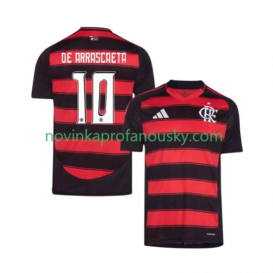 CR Flamengo Dres Giorgian de Arrascaeta 10 Domácí Fotbalové Dresy pro Muže 2025-2026 Krátký rukáv
