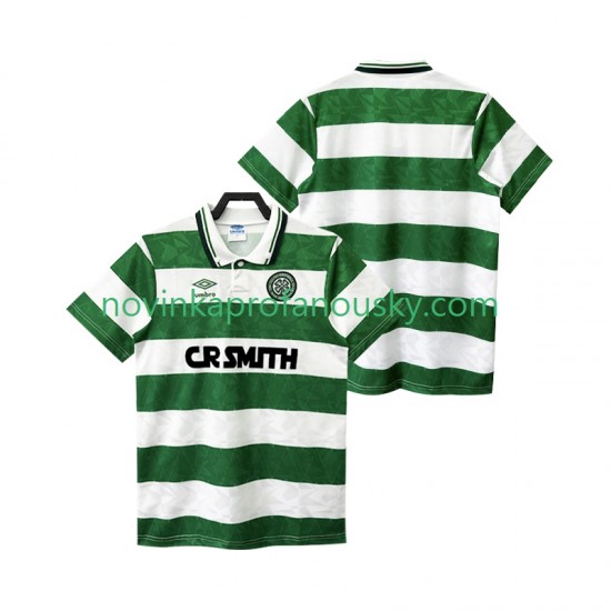 Celtic Dres FC 1989 1990 Retro Alternativní Fotbalové Dresy pro Muže Krátký rukáv