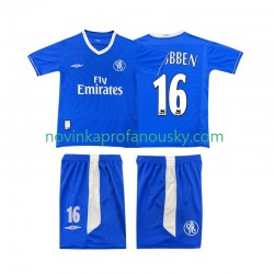 Chelsea Dres Robben 16 2003 2005 Retro Domácí Fotbalové Dresy pro Děti Krátký rukáv