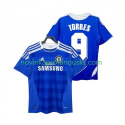 Chelsea Dres Torres 9 2012 Retro Domácí Fotbalové Dresy pro Muže 2011 Krátký rukáv