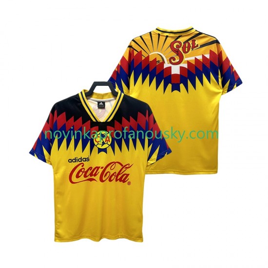 Club América Dres 1995 Retro Domácí Fotbalové Dresy pro Muže Krátký rukáv