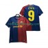 FC Barcelona Dres ETO O 9 Champions League 2009 Retro Domácí Fotbalové Dresy pro Muže 2008 Krátký rukáv