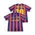 FC Barcelona Dres Lionel Messi 10 2009 Retro Domácí Fotbalové Dresy pro Muže 2010 Krátký rukáv