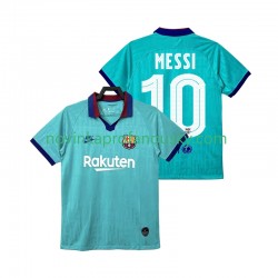 FC Barcelona Dres Lionel Messi 10 2019 2020 Retro Alternativní Fotbalové Dresy pro Muže Krátký rukáv