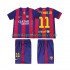 FC Barcelona Dres Neymar JR 11 2014 2015 Retro Domácí Fotbalové Dresy pro Děti Krátký rukáv