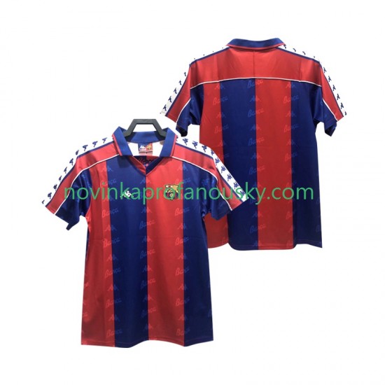 FC Barcelona Dres 1992 1995 Retro Domácí Fotbalové Dresy pro Muže Krátký rukáv
