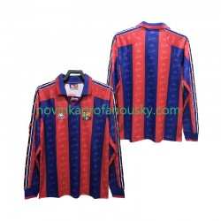 FC Barcelona Dres 1996 1997 Retro Domácí Fotbalové Dresy pro Muže Dlouhý rukáv