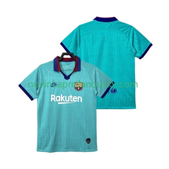 FC Barcelona Dres 2019 2020 Retro Alternativní Fotbalové Dresy pro Muže Krátký rukáv
