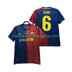 FC Barcelona Dres XAVI 6 Champions League 2009 Retro Domácí Fotbalové Dresy pro Muže 2008 Krátký rukáv