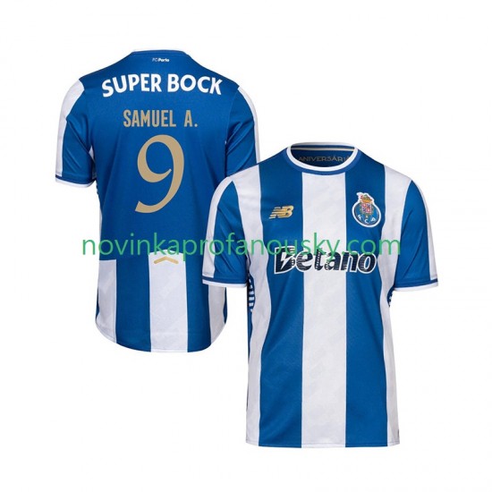 FC Porto Dres Samu Aghehowa 9 Domácí Fotbalové Dresy pro Muže 2025-2026 Krátký rukáv