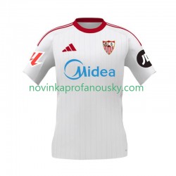 Sevilla FC Dres Domácí Fotbalové Dresy pro Muže 2025-2026 Krátký rukáv