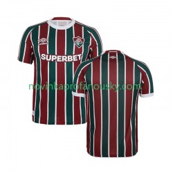 Fluminense Dres Domácí Fotbalové Dresy pro Muže 2025-2026 Krátký rukáv