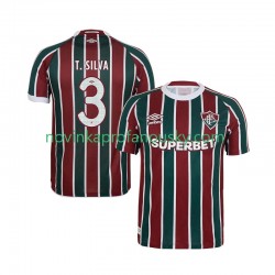 Fluminense Dres Thiago Silva 3 Domácí Fotbalové Dresy pro Muže 2025-2026 Krátký rukáv