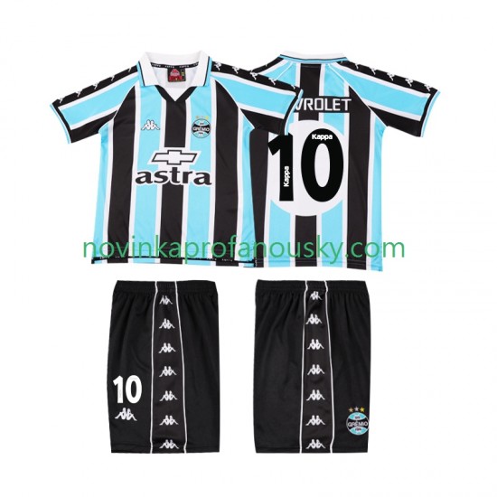 Gremio Dres Chevrolet 10 2000 Retro Domácí Fotbalové Dresy pro Děti Krátký rukáv