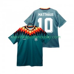 Německo Dres MATTHAUS 10 Retro Venkovní Fotbalové Dresy pro Muže 1994 Krátký rukáv