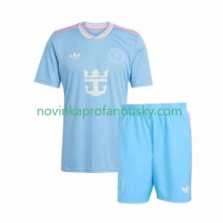 Inter Miami Dres Alternativní Fotbalové Dresy pro Děti 2025-2026 Krátký rukáv
