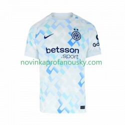 Inter Milán Dres Venkovní Fotbalové Dresy pro Muže 2025-2026 Krátký rukáv