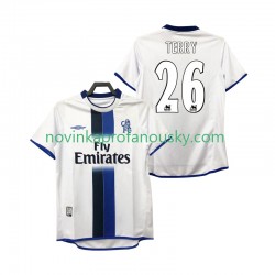 Inter Milán Dres TERRY 26 2003 Retro Venkovní Fotbalové Dresy pro Muže 2004 Krátký rukáv
