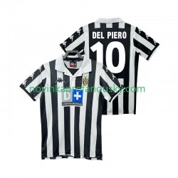 Juventus Dres DEL PIERO 10 2000 Retro Domácí Fotbalové Dresy pro Muže 1999 Krátký rukáv