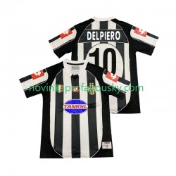 Juventus Dres DEL PIERO 10 2003 Retro Domácí Fotbalové Dresy pro Muže 2002 Krátký rukáv