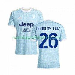 Juventus Dres Douglas Luiz 26 Venkovní Fotbalové Dresy pro Muže 2025-2026 Krátký rukáv