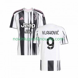 Juventus Dres Vlahovic 9 Domácí Fotbalové Dresy pro Muže 2025-2026 Krátký rukáv