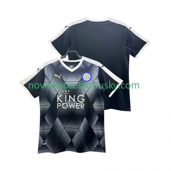 Leicester City Dres 2014 2015 Retro Venkovní Fotbalové Dresy pro Muže Krátký rukáv