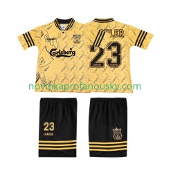 Liverpool Dres FOWLER 23 LWP 1996 Retro Alternativní Fotbalové Dresy pro Děti 1994 Krátký rukáv
