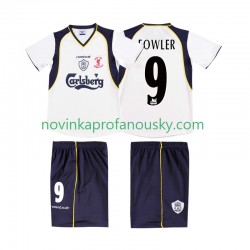 Liverpool Dres FOWLER 9 LWP 2001 Retro Venkovní Fotbalové Dresy pro Muže 2002 Krátký rukáv