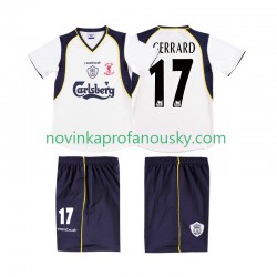 Liverpool Dres GERRARD 17 LWP 2001 Retro Venkovní Fotbalové Dresy pro Muže 2002 Krátký rukáv