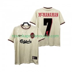 Liverpool Dres MCMANAMAN 7 1996 1997 Retro Venkovní Fotbalové Dresy pro Muže Krátký rukáv
