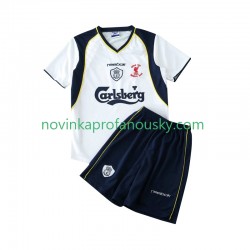 Liverpool Dres LWP 2001 Retro Venkovní Fotbalové Dresy pro Děti 2002 Krátký rukáv