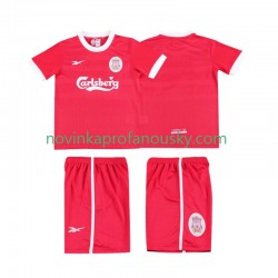 Liverpool Dres LWP 1997 Retro Domácí Fotbalové Dresy pro Děti 1998 Krátký rukáv