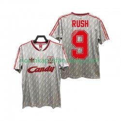 Liverpool Dres Rush 9 1989 1991 Retro Venkovní Fotbalové Dresy pro Muže Krátký rukáv