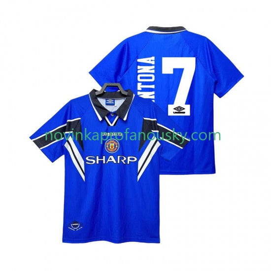 Manchester United Dres CANTONA 7 1996 Retro Alternativní Fotbalové Dresy pro Muže 1998 Krátký rukáv