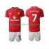 Manchester United Dres Cristiano Ronaldo 7 Domácí Fotbalové Dresy pro Děti 2025-2026 Krátký rukáv
