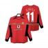 Manchester United Dres GIGGS 11 Retro Domácí Fotbalové Dresy pro Muže 2004 2002 Dlouhý rukáv