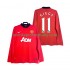 Manchester United Dres GIGGS 11 2013 2014 Retro Domácí Fotbalové Dresy pro Muže Dlouhý rukáv