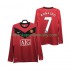 Manchester United Dres RONALDO 7 2009 Retro Domácí Fotbalové Dresy pro Muže 2010 Dlouhý rukáv