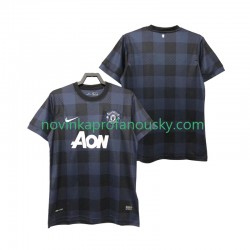 Manchester United Dres 2013 2014 Retro Venkovní Fotbalové Dresy pro Muže Krátký rukáv