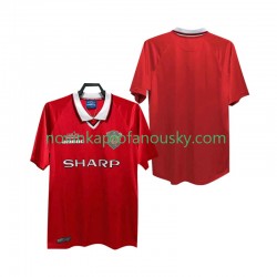 Manchester United Dres 2000 Retro Domácí Fotbalové Dresy pro Muže 1999 Krátký rukáv