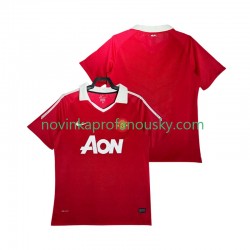 Manchester United Dres Retro Domácí Fotbalové Dresy pro Muže 2011 2010 Krátký rukáv