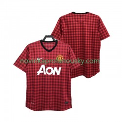 Manchester United Dres 2012 2013 Retro Domácí Fotbalové Dresy pro Muže Krátký rukáv