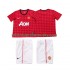 Manchester United Dres 2012 2013 Retro Domácí Fotbalové Dresy pro Děti Krátký rukáv