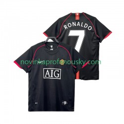 Manchester United Dres Ronaldo 7 2007 Retro Venkovní Fotbalové Dresy pro Muže 2008 Krátký rukáv