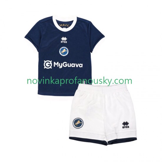 Dres Millwall Domácí Fotbalové Dresy pro Děti 2025-2026 Krátký rukáv
