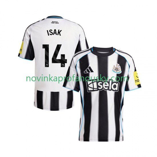 Newcastle United Dres Alexander Isak 14 Domácí Fotbalové Dresy pro Muže 2025-2026 Krátký rukáv